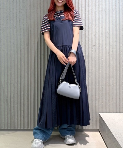 LACOSTE（ラコステ） ワンピース レーザーカットドットライン ロング