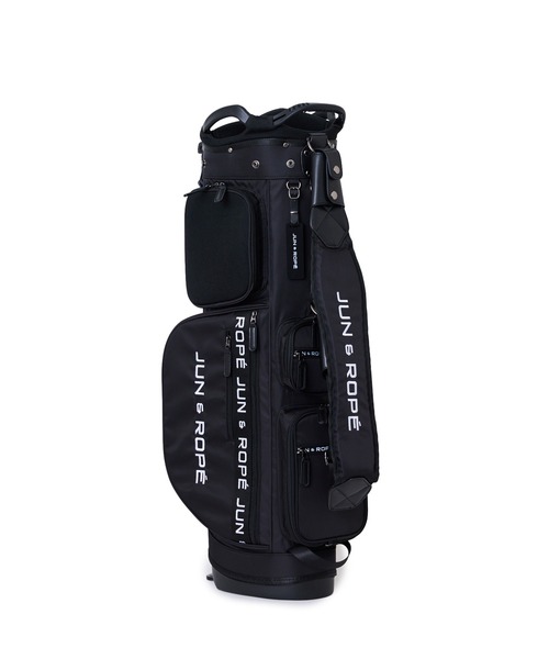 JUN&ROPE'（ジュンアンドロペ） ゴルフ ロゴテープキャディバッグ