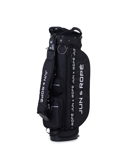 JUN&ROPE'（ジュンアンドロペ） ゴルフ ロゴテープキャディバッグ