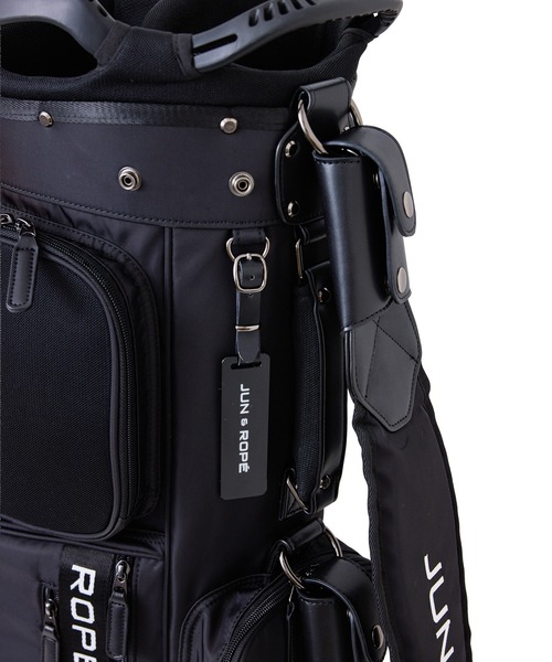 JUN&ROPE'（ジュンアンドロペ） ゴルフ ロゴテープキャディバッグ