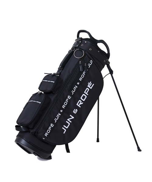 JUN&ROPE'（ジュンアンドロペ） ゴルフ ロゴテープキャディバッグ