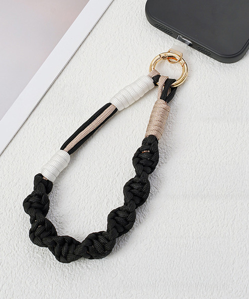 DEVICE（デバイス） パラコード編み アウトドア スマホストラップ