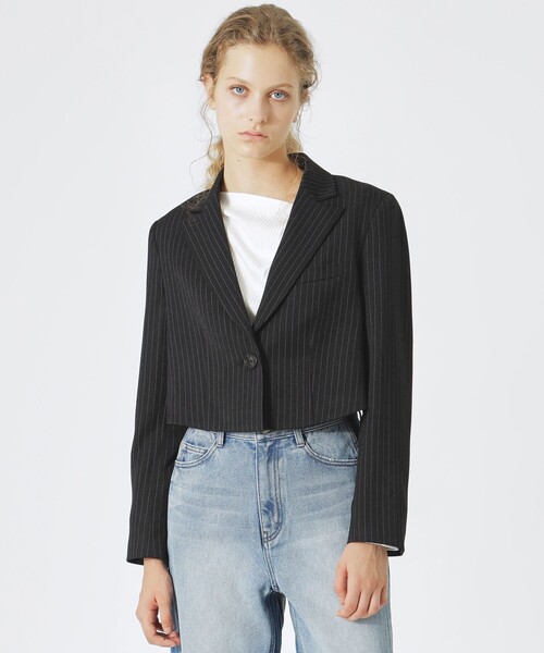 LOVELESS（ラブレス） ジャケット テーラードジャケット ストライプ