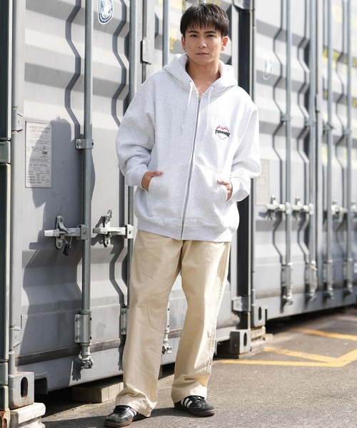 THRASHER（スラッシャー） パーカー ジップアップ パーカー スウェット