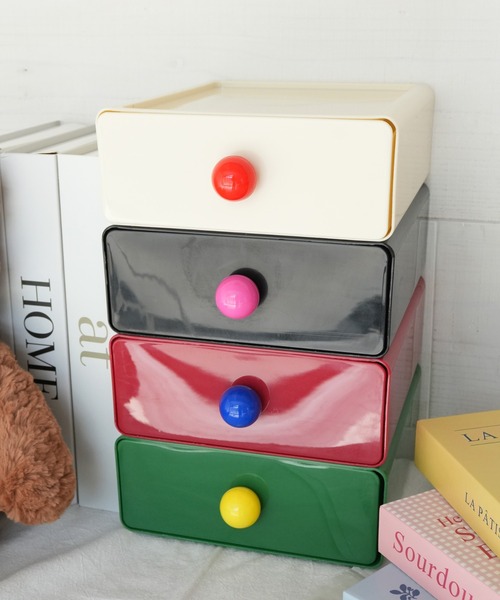 Port（ポート） 収納 「 」 ボタンノブ レトロドロワー / 引き出し