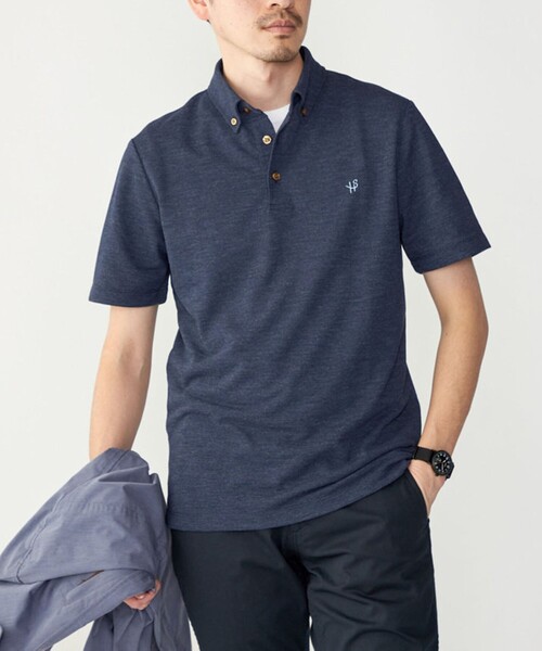 SHIPS（シップス） ポロシャツ 「WEB限定」SHIPS: 吸水速乾・UVケア