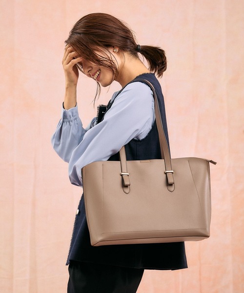 GLOBAL WORK（グローバルワーク） トートバッグ スペ軽撥水6ポケA4