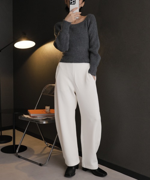 Girly Doll（ガーリードール） パンツ ダンボールニットカーブパンツ