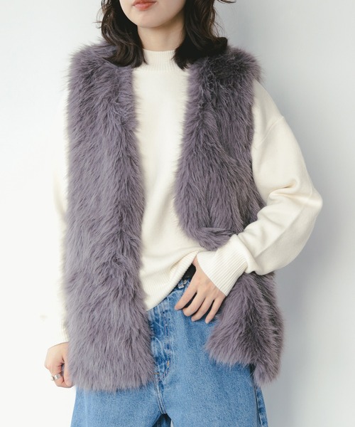 B：MING by BEAMS（ビーミング by ビームス） ベスト ジレ フェイク