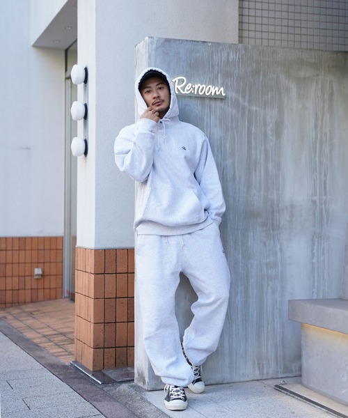 Re:room（リルーム） スウェットパンツ ジャージ REワッペンワイド