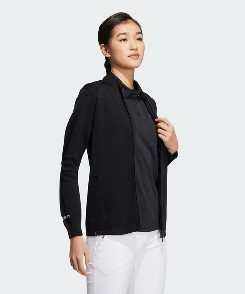 adidas（アディダス） コート アウター PRIMEKNIT ジャカード 長袖