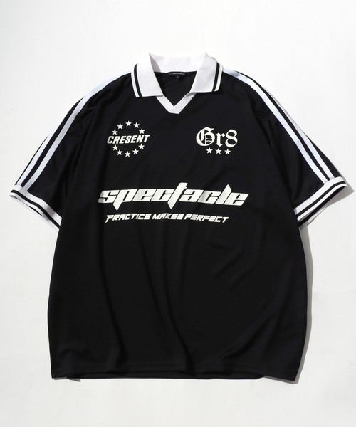 tシャツ サッカーユニフォームデザイン 襟付きTシャツ/フットボールT