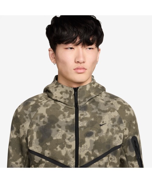 NIKE（ナイキ） パーカー M TECH FLC WR FZ JKT CAM メンズ : ZOZOTOWN