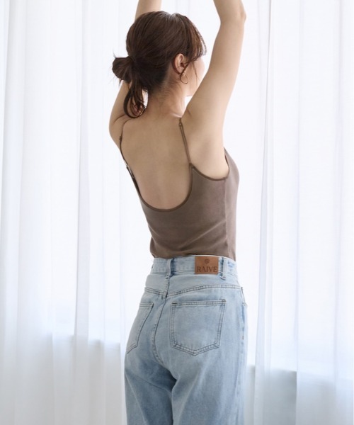 AMOSTYLE（アモスタイル） 背中見せブラトップ AMST967 B.Top JX