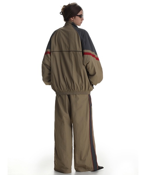 MASONPRINCE ナイロンジャケット ダブルZIP ナイロン トラックJKT