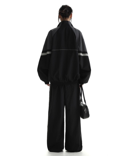 MASONPRINCE ナイロンジャケット ダブルZIP ナイロン トラックJKT