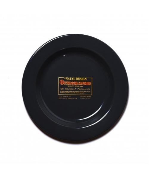 natal design（ネイタルデザイン） 食器 FLAT PLATE 25 OUTDOOR STORE