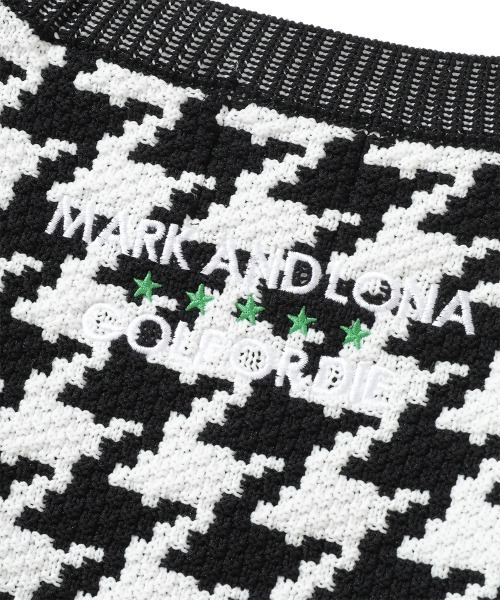 MARK&LONA（マークアンドロナ） ニット セーター Ever Dogtooth Shorty