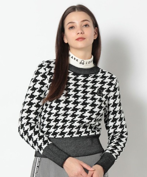 MARK&LONA（マークアンドロナ） ニット セーター Ever Dogtooth Shorty
