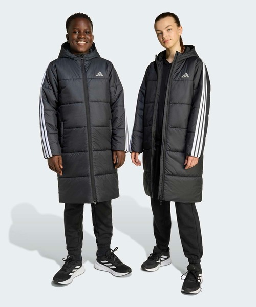 adidas（アディダス） ダウン アウター ロングコート キッズ