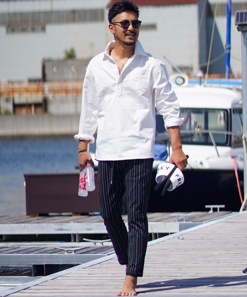 adamsJUGGLER（アダムスジャグラー） パンツ マルチストライプパンツ