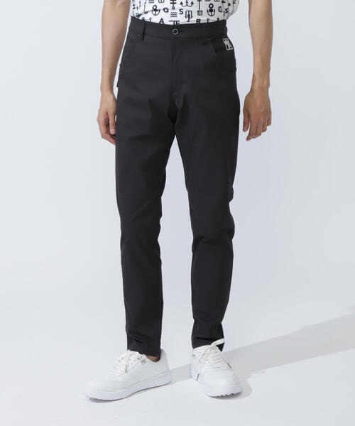 パーリーゲイツ ドビーピラミッド 表ピーチボンディング5Pパンツ（NAV