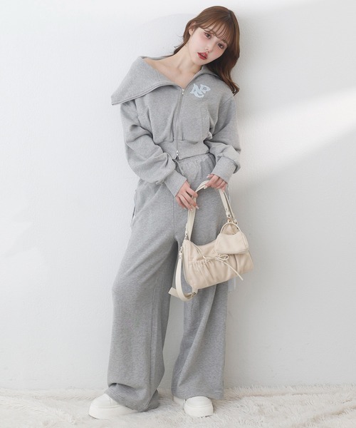 one after another NICE CLAUP スウェットパンツ ジャージ サイド