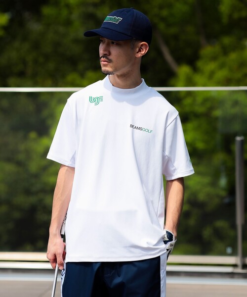 BEAMS GOLF（ビームス ゴルフ） tシャツ 「接触冷感/UVカット/伸縮性