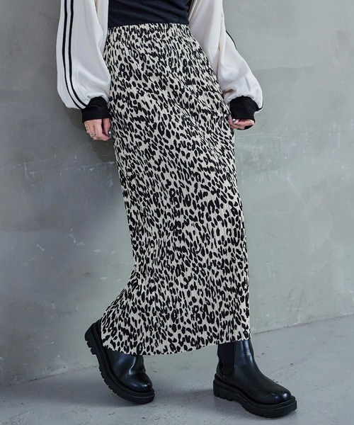 Fashion Letter（ファッションレター） スカート レオパードナロー