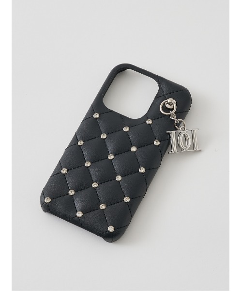 Darich（ダーリッチ） スマホケース キルティングビジューDDチャーム