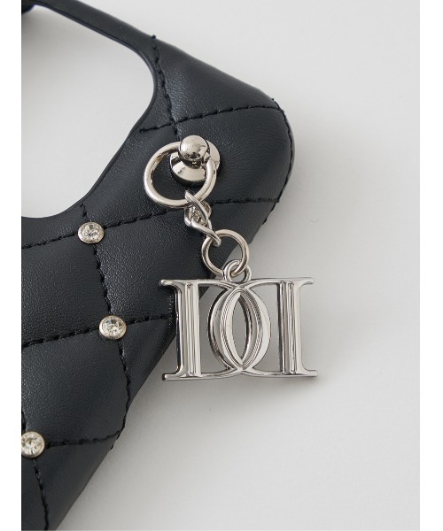 Darich（ダーリッチ） スマホケース キルティングビジューDDチャーム