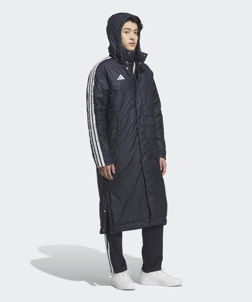 adidas（アディダス） ダウンジャケット ダウン スリーストライプス