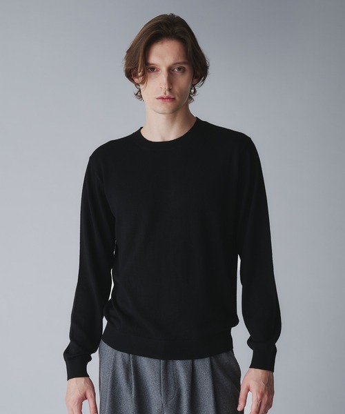 Regen Glanz セーター ニット wool blend crewneck cropped knit