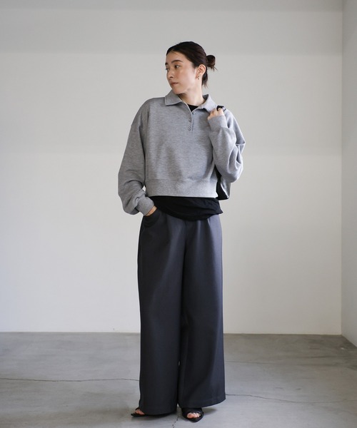 select MOCA（セレクトモカ） トレーナー スウェット ショートポロ