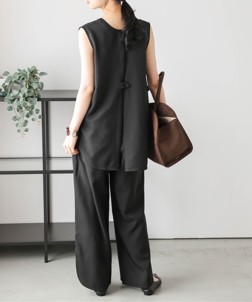 セットアップ 2WAYラウンドスリットセットアップ レディース