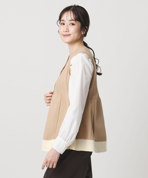 UNITED ARROWS（ユナイテッドアローズ） ベスト ジレ ケーブル