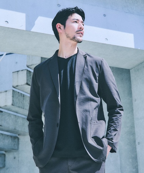 ABAHOUSE GRAY セットアップ 「上下2点セット/セットアップ対応」接触