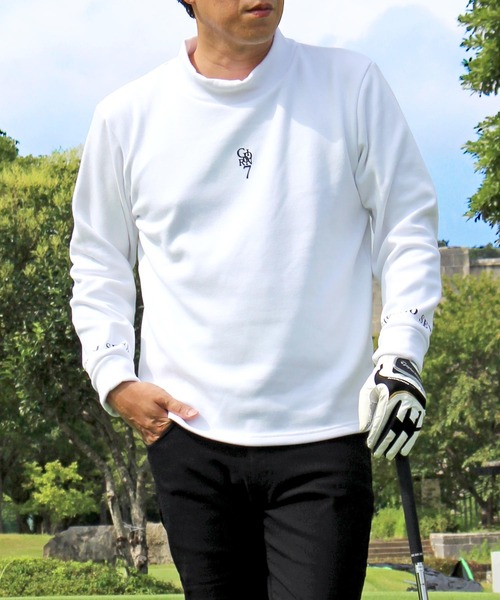 GIORNO SEVEN（ジョルノセブン） ゴルフ モックネック トレーナー