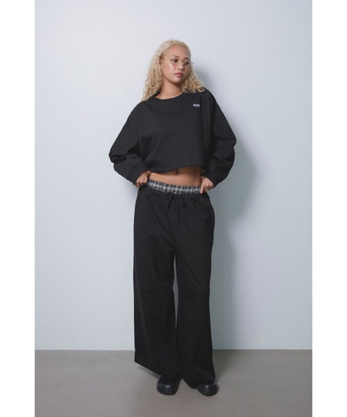 ALEXIA STAM（アリシアスタン） スウェットパンツ ジャージ Wellness