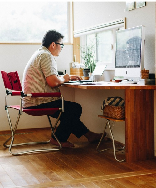 snow peak（スノーピーク） FDチェアワイド RD 折りたたみ 椅子