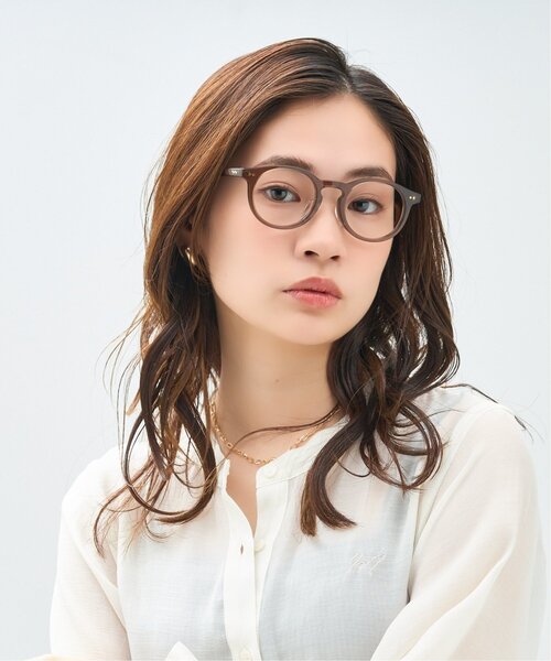 Zoff（ゾフ） 伊達メガネ メガネ 眼鏡 「きりまるさんコラボ」ボストン