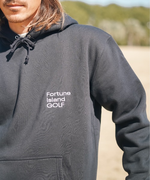 Fortune Island GOLF パーカー 「Fortune Island Golf」Logo Hood