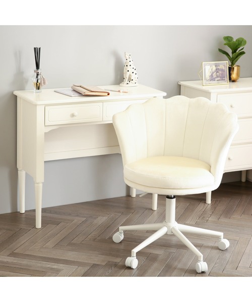 Francfranc（フランフラン） 家具 シェル デスクチェア ホワイト