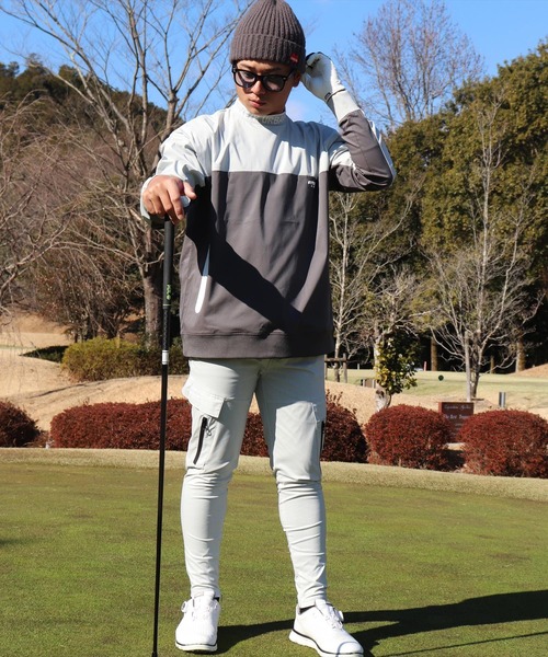 カーゴパンツ (RM)「LUXE/R GOLF」ストレッチ クロス メンズ