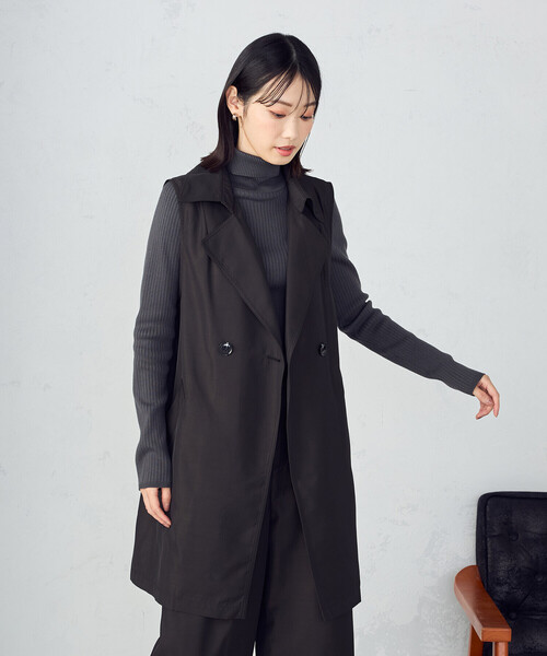 COMME CA ISM（コムサイズム） ベスト ジレ 「セットアップ対応