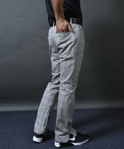 COMONGOLF（コモンゴルフ） ゴルフ レトロ チェック 柄 ストレッチ