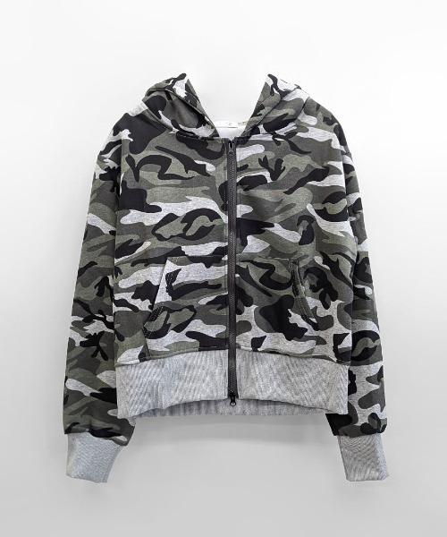 Riff（リフ） パーカー 迷彩柄パーカー レディース : ZOZOTOWN Yahoo