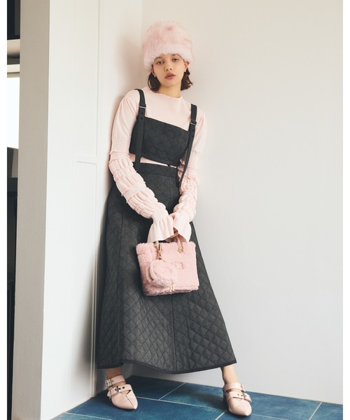 FURFUR（ファーファー） ワンピース キルティング2WAYジャンパー