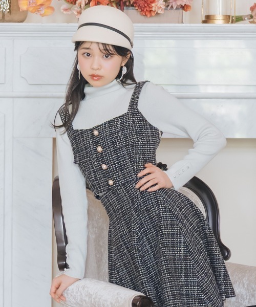 WILLSELECTION（ウィルセレクション） ツイードビスチェ レディース