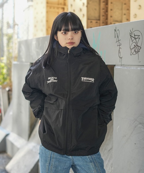 THRASHER（スラッシャー） ナイロンジャケット 2WAY NYLON JACKET